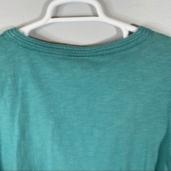 Eddie Bauer Green Peasant Top Size XXL - Picture 5 of 8